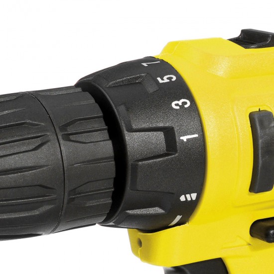 48VF 3000mAh Electric Drill Rechargeable Power Screwdriver 25+1 Torque W/ 1 or 2 Li-ion Battery