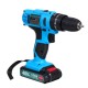 48VF 3000mAh Electric Impact Drill Rechargeable Power Screwdriver 25+1 Torque W/ 1 or 2 Li-ion Battery 48VF 3000mAh Electric Impact Drill Rechargeable Power Screwdriver 25+1 Torque W/ 1 or 2 Li-ion Battery