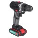 520N.m. 48V Cordless Electric Drill Driver 3/8'' Chuck Rechargeable Power Drill W/ 2pcs Battery