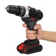 6000mAh 48V Electric Drill 25 Speeds Torque Impact Drill W/ 1/2pcs Battery