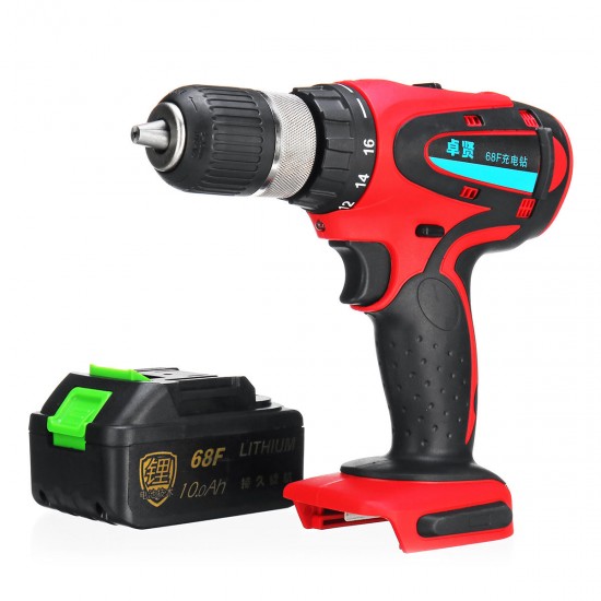 68V 10Ah Cordless Rechargeable Electric Drill 2 Speed Heavy Duty Torque Power Drills 68V 10Ah Cordless Rechargeable Electric Drill 2 Speed Heavy Duty Torque Power Drills