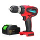 68V 10Ah Cordless Rechargeable Electric Drill 2 Speed Heavy Duty Torque Power Drills