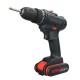 68VF Cordless Lithium-Ion Drill/Driver Rechargable Electric Drill Adjustable 3200r/min 2 Speed Hand Drill With 1 Or 2 Battery 68VF Cordless Lithium-Ion Drill/Driver Rechargable Electric Drill Adjustable 3200r/min 2 Speed Hand Drill With 1 Or 2 Battery