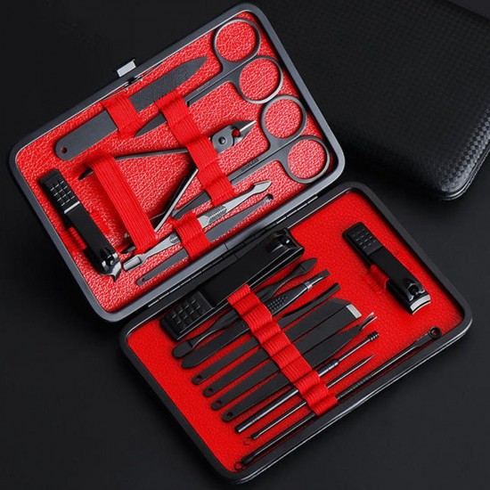 7/10/12/16/18pcs Finger Nail Clipper Portable Pedicure Manicure Set Nail Kits 7/10/12/16/18pcs Finger Nail Clipper Portable Pedicure Manicure Set Nail Kits