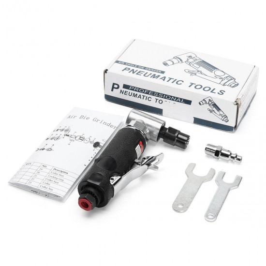 90 Degree Angle Air Die Grinder and 2-Inch Angle Sander 90 Degree Angle Air Die Grinder and 2-Inch Angle Sander