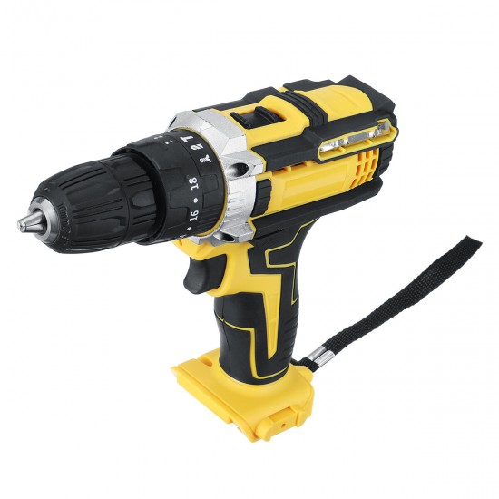 90Nm 3 In 1 Cordless Impact Drill 2 Speed Rechargable Electric Screwdriver Drill For 21V Battery