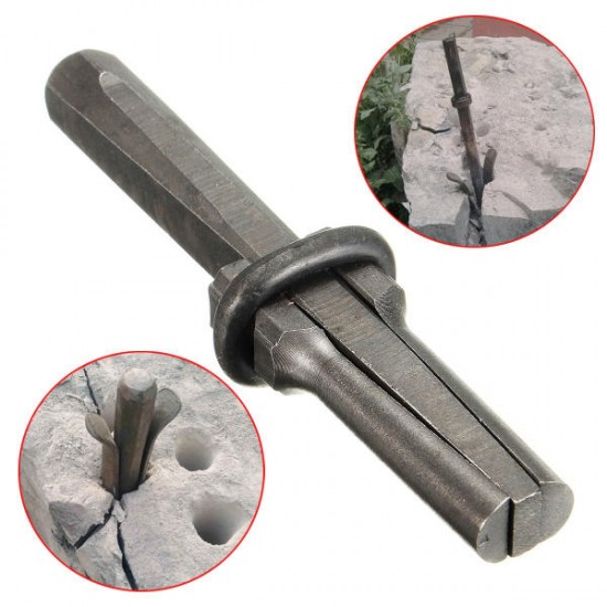 9/16 Inch Plug Wedges Feather Shims Concrete Rock Stone Splitter Hand Tool 9/16 Inch Plug Wedges Feather Shims Concrete Rock Stone Splitter Hand Tool