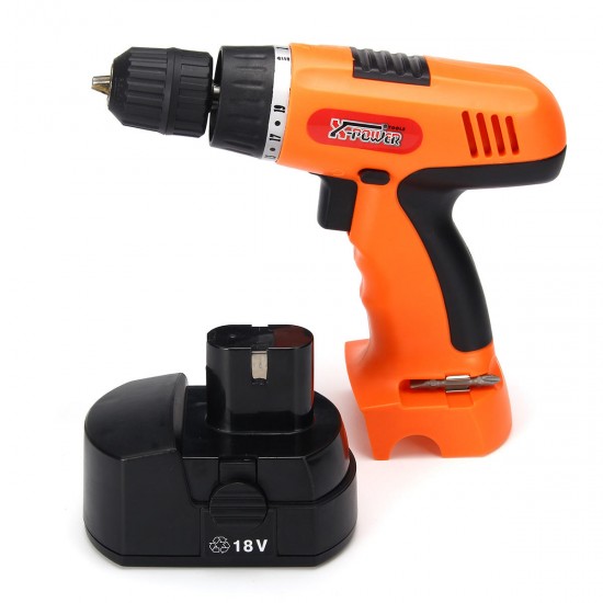 92Pcs 18V Electric Drill Cordless Drill Driver Power Drills Tool Accessory Set With Box