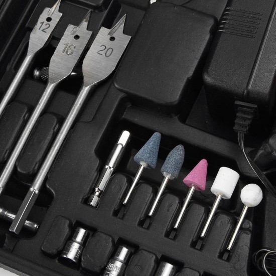 92Pcs 18V Electric Drill Cordless Drill Driver Power Drills Tool Accessory Set With Box 92Pcs 18V Electric Drill Cordless Drill Driver Power Drills Tool Accessory Set With Box