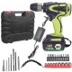 98/128/168 VF 13MM Cordless Driver Electric Drill 28V Kit Lithium Battery