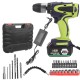 98/128/168 VF 13MM Cordless Driver Electric Drill 28V Kit Lithium Battery