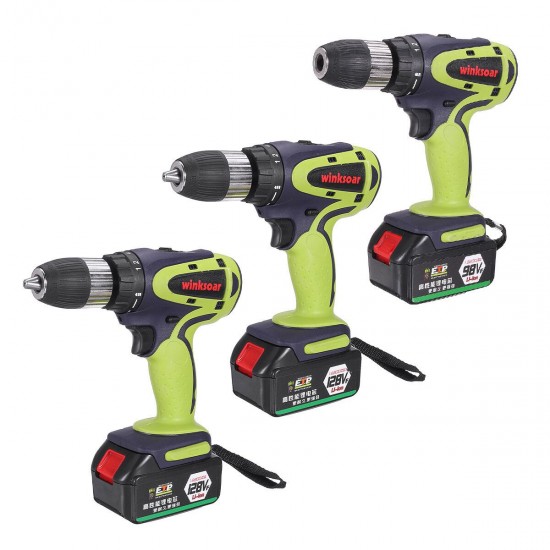 98/128/168 VF 13MM Electric Impact Cordless Drill Lithium Battery Wireless Hand Drills Tool Sets 98/128/168 VF 13MM Electric Impact Cordless Drill Lithium Battery Wireless Hand Drills Tool Sets