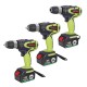 98/128/168 VF 13MM Electric Impact Cordless Drill Lithium Battery Wireless Hand Drills Tool Sets