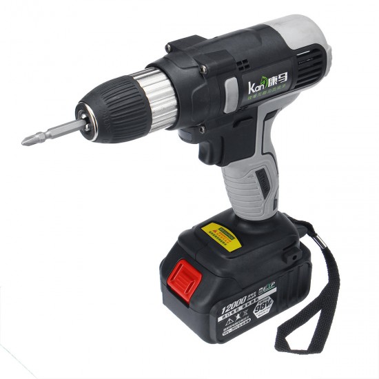 98V 12000mAh Industrial Grade Lithium Electric Drill Brushless Motor Power Drills 54Nm Electric Drlling Tools
