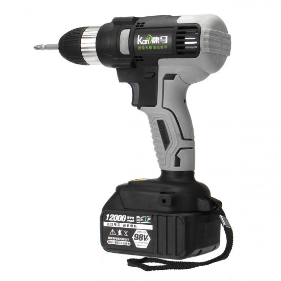 98V 12000mAh Industrial Grade Lithium Electric Drill Brushless Motor Power Drills 54Nm Electric Drlling Tools 98V 12000mAh Industrial Grade Lithium Electric Drill Brushless Motor Power Drills 54Nm Electric Drlling Tools
