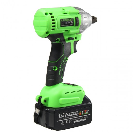 98VF/128VF/198VF Cordless Impact Drill Driver Li-Ion Battery Electric Screwdriver