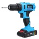 AC 110-220V DC 21V Lithium Cordless Rechargeable Power Drill Electric Screwdriver Two Speed