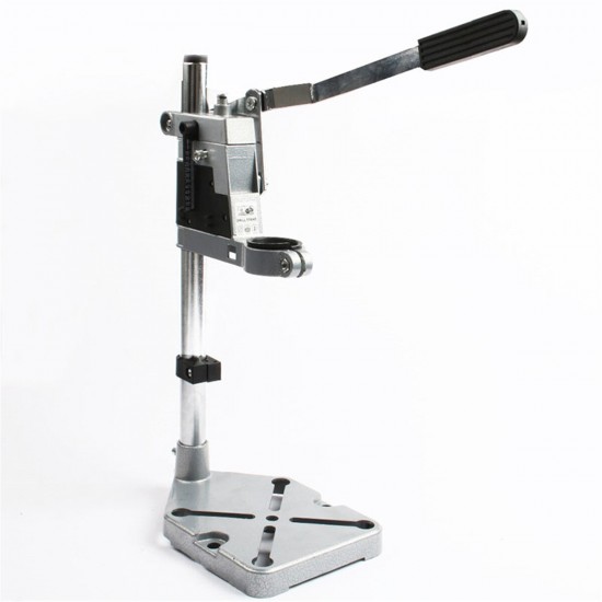 Aluminum Drill Stand Holding Holder Bracket Single-Head Rack Drill Holder Grinder Accessories For Woodworking Rotary Tool Aluminum Drill Stand Holding Holder Bracket Single-Head Rack Drill Holder Grinder Accessories For Woodworking Rotary Tool