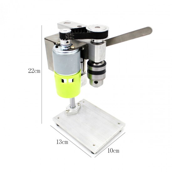 Bench Drill Stand/Press Mini Electric Bench Drilling Machine Drill Chuck 1.5-10mm