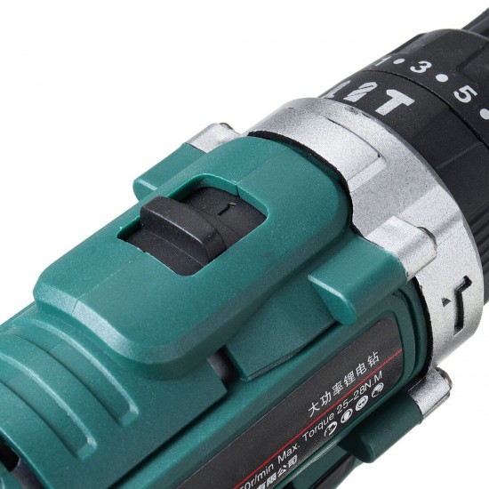 Cordless Brushless Hammer Impact Drill Driver High/Low Speed 2 Battery Set Cordless Brushless Hammer Impact Drill Driver High/Low Speed 2 Battery Set