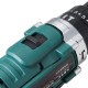 Cordless Brushless Hammer Impact Drill Driver High/Low Speed 2 Battery Set