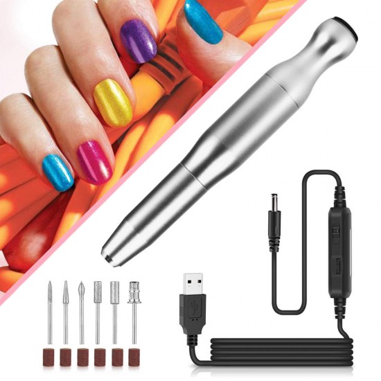 12V USB Electric Nail Drill Tools Polishing Machine 12V USB Electric Nail Drill Tools Polishing Machine