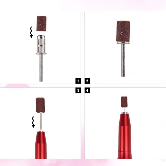 12V USB Electric Nail Drill Tools Polishing Machine