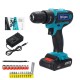 88VF Cordless Electric Impact Drill Li-ion Battery Rechargeable 25+3 Torque Screwdriver Bit