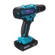 88VF Cordless Electric Impact Drill Li-ion Battery Rechargeable 25+3 Torque Screwdriver Bit