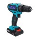 88VF Cordless Electric Impact Drill Li-ion Battery Rechargeable 25+3 Torque Screwdriver Bit