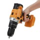 Dual Speed Brushed Impact Drill 13mm Chuck Rechargeable Electric Screwdriver for Makita 18V Battery