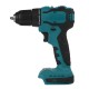 Dual Speed Brushless Electric Drill 10/13mm Chuck Rechargeable Electric Screwdriver for Makita 18V Battery