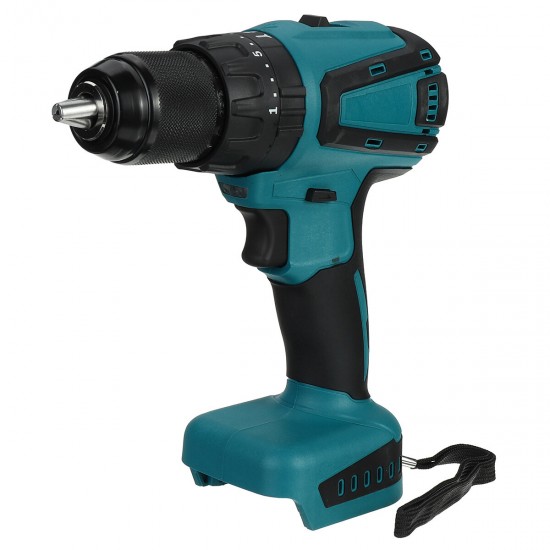Dual Speed Brushless Impact Drill 10/13mm Chuck Rechargeable Electric Screwdriver for Makita 18V Battery