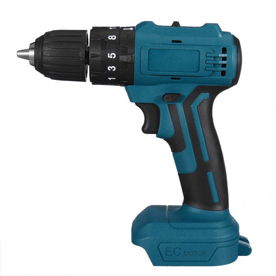 Dual Speed Brushless Impact Electric Drill 10/13mm Chuck Rechargeable Electric Screwdriver for Makita 18V Battery Dual Speed Brushless Impact Electric Drill 10/13mm Chuck Rechargeable Electric Screwdriver for Makita 18V Battery