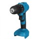 Dual Speed Brushless Impact Electric Drill 10/13mm Chuck Rechargeable Electric Screwdriver for Makita 18V Battery