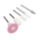 Electric Machine Manicure Pedicure File Polish Nail Art Tools Kit with 5 Grinding Heads