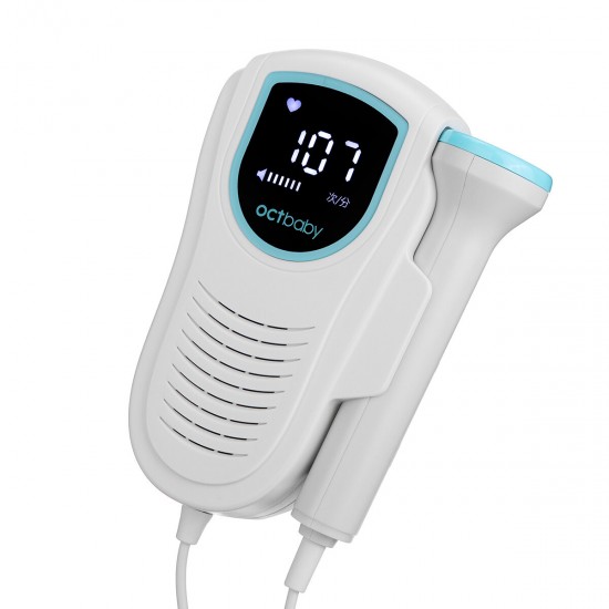 Fetal Doppler Baby Heart Sound Listening Monitor Radiation-free LED Display Digital Prenatal Monitoring Devices