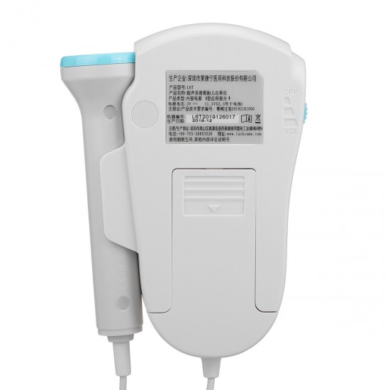 Fetal Doppler Baby Heart Sound Listening Monitor Radiation-free LED Display Digital Prenatal Monitoring Devices Fetal Doppler Baby Heart Sound Listening Monitor Radiation-free LED Display Digital Prenatal Monitoring Devices