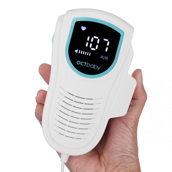 Fetal Doppler Baby Heart Sound Listening Monitor Radiation-free LED Display Digital Prenatal Monitoring Devices Fetal Doppler Baby Heart Sound Listening Monitor Radiation-free LED Display Digital Prenatal Monitoring Devices