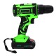12V/24V Lithium Battery Power Drill Cordless Rechargeable 2 Speed Electric Driver Drill