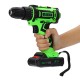 12V/24V Lithium Battery Power Drill Cordless Rechargeable 2 Speed Electric Driver Drill