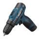 12V Li-Ion Cordless Electric Hammer Drill Driver Hand Kit 2 Speed Adjustable LED