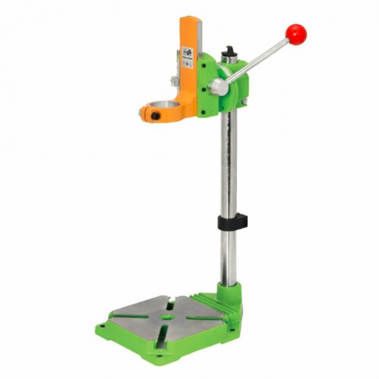 BG-6117 Aluminum Drill Stand Holding Holder Bracket Single-Head Rack Drill Holder Grinder Accessories For Woodworking Rotary Tool
