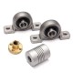 T8 100-1000mm Stainless Steel Lead Screw with Shaft Coupling and Mounting Support CNC Parts T8 100-1000mm Stainless Steel Lead Screw with Shaft Coupling and Mounting Support CNC Parts