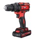 ED-LX1 21V 3 In 1 Cordless Drill Driver Combo Kit Double Speed Power Drills with LED lighting 2Pcs 2.0Ah Battery ED-LX1 21V 3 In 1 Cordless Drill Driver Combo Kit Double Speed Power Drills with LED lighting 2Pcs 2.0Ah Battery