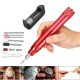 Mini Wireless Electric Engraving Pen Portable Nail Polisher Grinder Drill Machine with 5 Grinding Heads