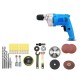 220V 600W Multi-function Hand Drill Pistol Drill Positive Reversible Variable Speed Industry Micro Mini Electric Drill