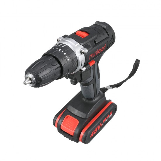 ML-ED1 48VF Cordless Electric Impact Drill Rechargeable Drill Screwdriver W/ 2pc Li-ion Battery ML-ED1 48VF Cordless Electric Impact Drill Rechargeable Drill Screwdriver W/ 2pc Li-ion Battery
