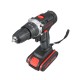 ML-ED1 48VF Cordless Electric Impact Drill Rechargeable Drill Screwdriver W/ 2pc Li-ion Battery