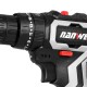21V Brushless Impact Power Drill 35N/M Li-ion Rechargeable Electric Flat Drill Screw Driver 2 Speeds 25+3 Gears With 2 Battery 21V Brushless Impact Power Drill 35N/M Li-ion Rechargeable Electric Flat Drill Screw Driver 2 Speeds 25+3 Gears With 2 Battery